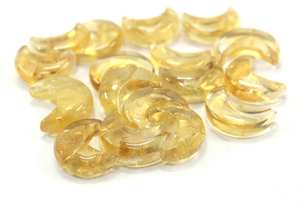 หินสีเหลืองซิทรีนธรรมชาติที่สวยงาม5ชิ้นหินสีเหลืองมะนาวธรรมชาติที่เรียบเนียนสวยงาม - Product Image 5