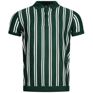 Polo de algodón 100% con combinación de colores personalizada, camiseta para hombre, camisetas en blanco - Product Image 1