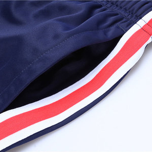 กางเกงวอร์มมีกระเป๋าซิปด้านข้าง,กางเกงฟิตเนสติดโลโก้ได้ตามต้องการ - Product Image 6