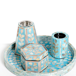 Ramadan <b>Eid</b> Mubarak High Quality Mother of Pearl Inlay Bakhoor burner Mubkhar Incense burner Suitable for Ramadan <b>Eid</b> <b>Gifts</b> - Product Image 1