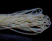 Perles éthiopiennes en pierre d'opale Welo multi-feu poli pierre précieuse en vrac naturel de haute qualité forme unie pour la fabrication de bijoux en gros