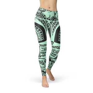 Leggings Moana inspiration mari, tatouages, longueur totale ou - Product Image 5