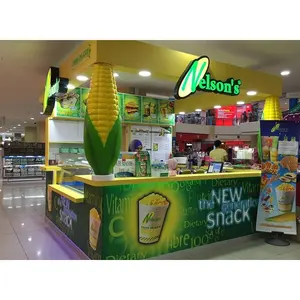 Dijual Desain Kios Jagung Manis Mini Yang Menarik Di Mall