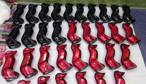 Black and Purple <b>Dog</b> Cremation <b>Urn</b> by Brassworld India Funeral Supplies - Product Image 2