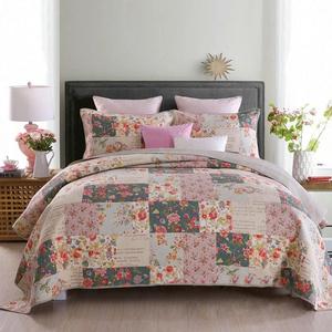 Queen Factory Made Cover Sets 100% Organic Cotton Bedspread GOTS Certified - Product Image 4