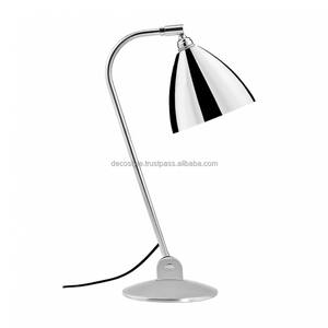 โคมไฟตั้งโต๊ะชุบนิกเกิลเงิน - Product Image 1