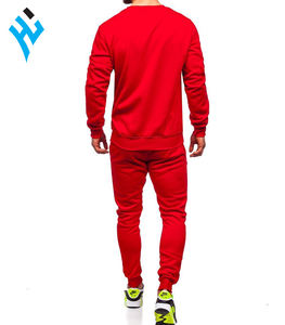 Huzaima International sportswear <b>mens</b> tracksuit Tight Fitting stylish Breathable <b>Polyester</b> / Cotton High quality <b>Men</b> <b>Jogger</b> Set - Product Image 5