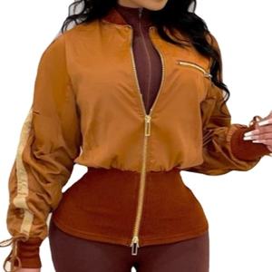 2025 / 2026 New High Quality <b>Short</b> Women Puffer <b>Jacket</b> Customized Women Fashion Style Cropped Puffer <b>Jacket</b> - Product Image 4