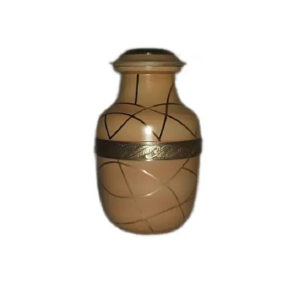 人間の灰の容器のための産業葬儀の壷ヨーロッパの瓶ユニークなスタイリッシュな金属鍋火葬の壷最高品質