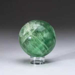 Vente en gros sphère en fluorite verte de qualité supérieure boule de cristal naturel poli Agate sculptée pierre précieuse guérison décoration de la maison - Product Image 1