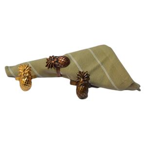 Anillo de aluminio con diseño Vintage para cena familiar, anillo de servilleta decorativo para mesa de eventos especiales, diseño metálico de la mejor calidad - Product Image 1