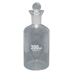 BOD Bottles Borosilicate Glass Stopper pharmaceutical glass packaging neutral or low borosilicate tubular glass Bottle