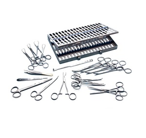 Instrumentos Veterinarios, Kit Básico de Cirugía General, Certificado CE ISO, Aparatos Obstétricos Reutilizables, Fabricados en Acero Inoxidable de Calidad Alemana - Product Image 3
