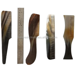 หวีทำจากเขาสัตว์ทำมือของขวัญแปลกใหม่สำหรับดูแลเส้นผม peines de huesos de animales - Product Image 2
