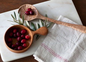 Cuillère à soupe en bois pour la cuisine, Simple et à manche Long, pour taille personnalisée, vente en gros - Product Image 5