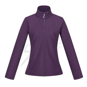 Vente chaude femmes Softshell marche veste col haut coupe-vent respirant en plein air vêtements actifs fermeture à glissière en gros - Product Image 4