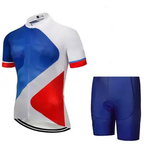 Pakaian seragam bersepeda tim pakaian bersepeda desain kustom untuk dijual Logo kustom seragam bersepeda