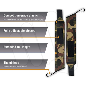 El más nuevo soporte de muñeca de levantamiento de pesas ajustable muñequera elástica para un rendimiento físico mejorado - Product Image 2