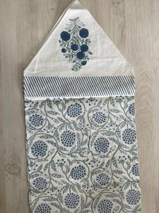 Camino de mesa de impresión, bloque de mano indio, 14x72 pulgadas - Product Image 4