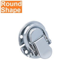 อุปกรณ์กรณีล็อคผู้ผลิตชุบสังกะสีเงินสดใสโลหะ Hasp ล็อค HC263แอมป์แร็คถนนกรณีฮาร์ดแวร์ - Product Image 3