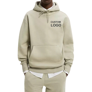 Sweat à capuche décontracté brodé élégant et tendance pour homme, en molleton 100 % coton, coupe-vent et respirant, collection 2022 - Product Image 1