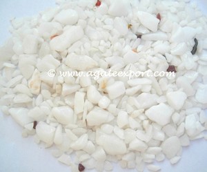 Pierres puces d'agate blanche, vente en gros, pièces, agates blanches, petite taille - Product Image 1