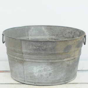 Macetero de Metal de hierro galvanizado, diseño personalizado, hecho a mano, mayorista - Product Image 1