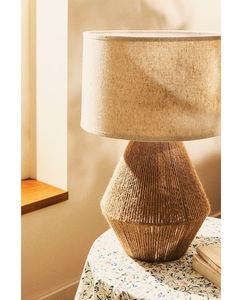 Lampe de table cosy de luxe moderne design contemporain mini lampe de chevet en jonc de mer vente en gros à bas prix - Product Image 4