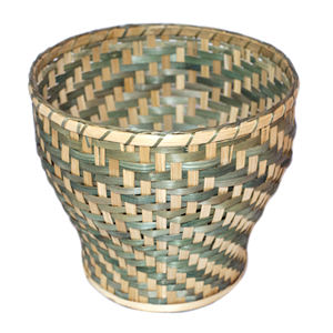 Cesta de Bambú Tejida, Cubo de Basura de Bambú, Cesta de Almacenamiento, Soporte para Plantas de Bambú, Cesta de Lavandería, Venta al por Mayor - Product Image 1