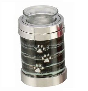 Urne à bougie commémorative en métal - Product Image 1