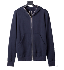 <b>Men's</b> Pullover Oversized zipper unisex Embroidery Casual 100% Cotton Fleece <b>Black</b> Custom Zip Up Blank Full face zip <b>Hoodie</b> - Product Image 1