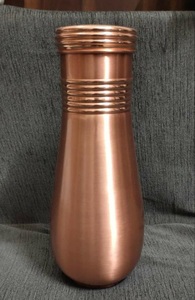 1 bouteille d'eau en cuivre pur 1000ML, pour Ayurveda et complément de santé, sans joint, étanche - Product Image 2