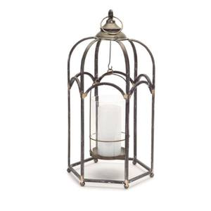 Lanterne suspendue décorative au design élégant avec du fer et du verre de qualité supérieure, provenant du meilleur exportateur en Inde - Product Image 2