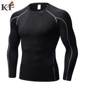 Camiseta de Compresión de Secado Rápido Personalizada de Alto Rendimiento sin Costuras para Hombre USA 2026 - Product Image 3