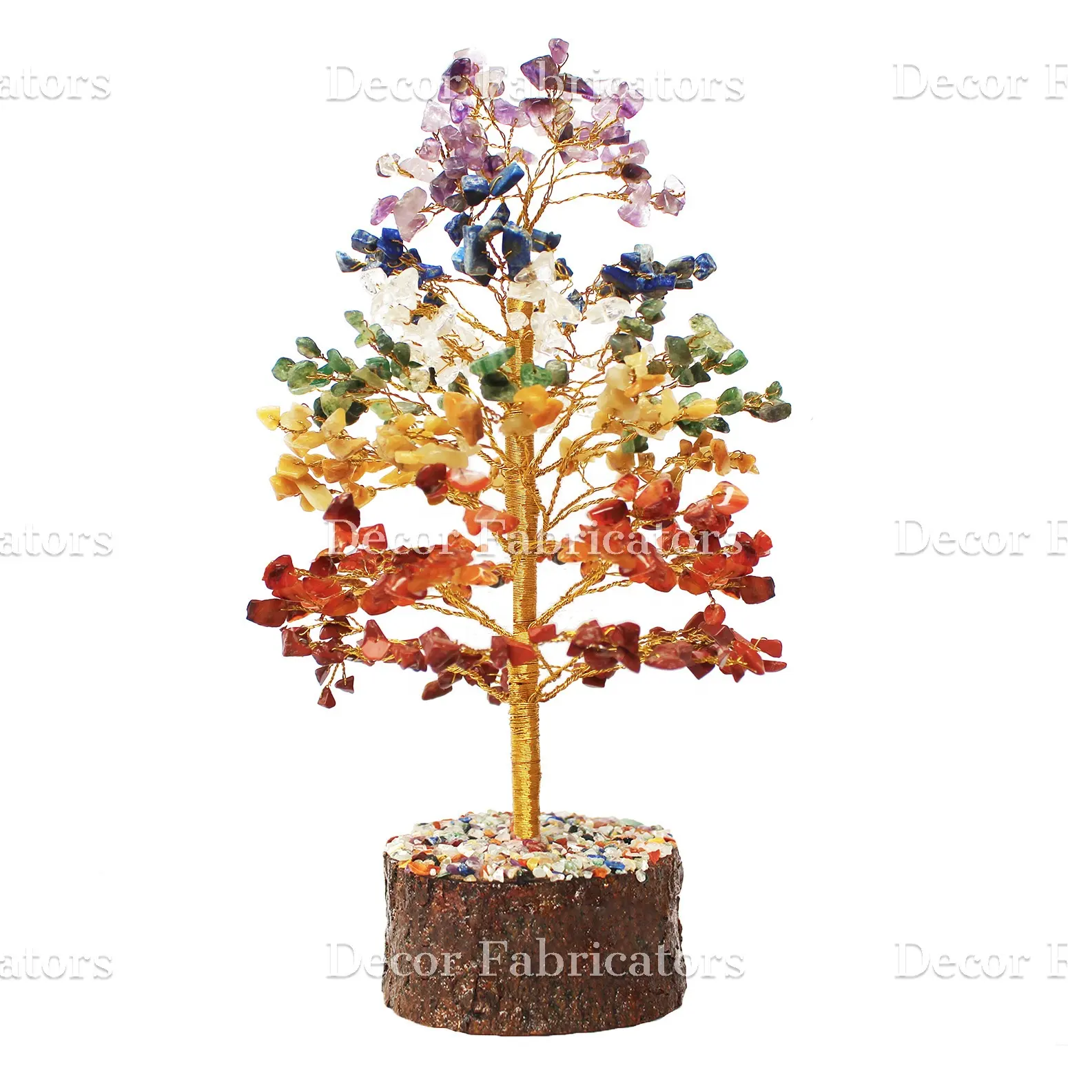 2022 New Best Seller Christmas Tree Collection Multicolor Home Decor Showpiece Natural Stone Christmas Trees Green Bulk Supplier