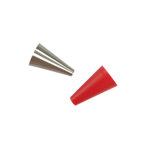 Sac de mortier en plastique gris fabriqué à Taïwan avec pointe en acier inoxydable pour la construction de cloisons sèches, modèle CC001, sans alimentation électrique