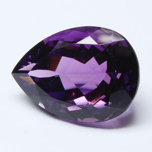 Forme de poire violet améthyste 5X3MM 6X4MM 7X5MM 8X5MM tailles en gros en vrac pierre précieuse en vrac améthyste de qualité supérieure pour la fabrication de bijoux - Product Image 1
