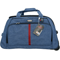 Sac de voyage à roulettes unisexe de haute qualité, imperméable, imprimé léopard, en polyester, avec fermeture éclair, logo personnalisé, fabriqué au Vietnam