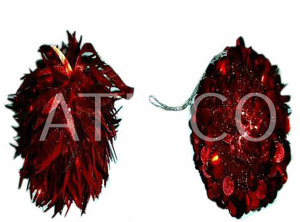 เครื่องประดับตกแต่งคริสต์มาสทรงกลมโลหะทำมือสุดหรูจาก Atiqco สำหรับตกแต่งภายใน/ภายนอกอาคาร - Product Image 4