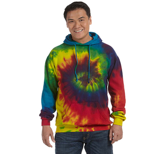 Sweat-shirts d'hiver en molleton de coton pour hommes - Impression personnalisée Tie Dye, vêtements élégants et tendance avec service OEM - Product Image 1