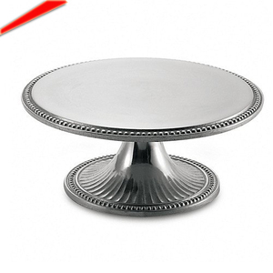 Support à gâteau rond en aluminium de qualité supérieure support à gâteau tasse pour hôtels de mariage 2025 - Product Image 1