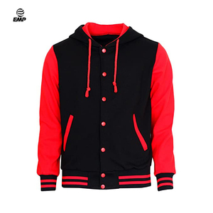 <strong>Mens</strong> Custom Logo Baseball Loose Casual Varsity <strong>Sport</strong> Jersey <strong>Jacket</strong> <strong>Black</strong> White Baseball <strong>Jacket</strong>