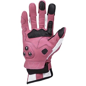 Guantes de cuero genuino para motocicleta, guantes protectores de dedos completos para Motocross y carreras, novedad - Product Image 2