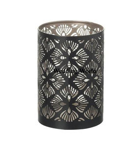 Ensemble de trois bougeoirs votifs en métal de bonne qualité bougeoir fait à la main forme personnalisée chauffe-plat en métal de vente chaude - Product Image 5