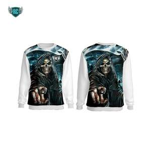 Sweat-shirt en polaire léger unisexe pour homme, personnalisé avec logo par sublimation, imprimé sur mesure OEM - Product Image 4