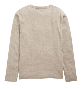 Camiseta de manga larga para hombre, prenda de vestir promocional hecha a medida, de color básico, con bolsillo, de manga larga - Product Image 2