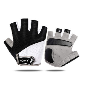 100% guantes de Ciclismo de carreras hechos a medida originales de cuero PU de medio dedo función transpirable de calidad superior - Product Image 1