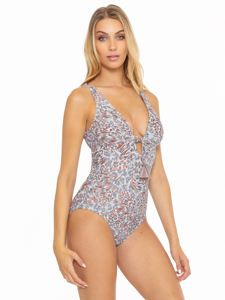 ชุดว่ายน้ำเซ็กซี่สำหรับผู้หญิงชุดว่ายน้ำชายหาดขนาดใหญ่พิเศษสีรุ้ง - Product Image 3