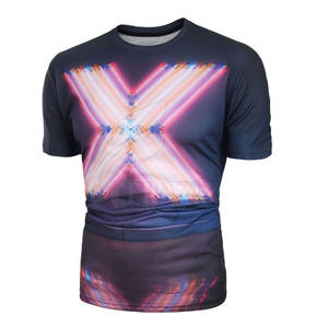 Camisetas de sublimación para hombres, camisa deportiva 100% de poliéster, venta al por mayor - Product Image 2