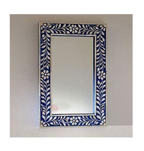 Espejo Decorativo de Pared con Incrustaciones de Hueso, Diseño Moderno, Ecológico, Hecho a Mano, Decoración del Hogar, Fabricante Directo de Fábrica en India - Product Image 6